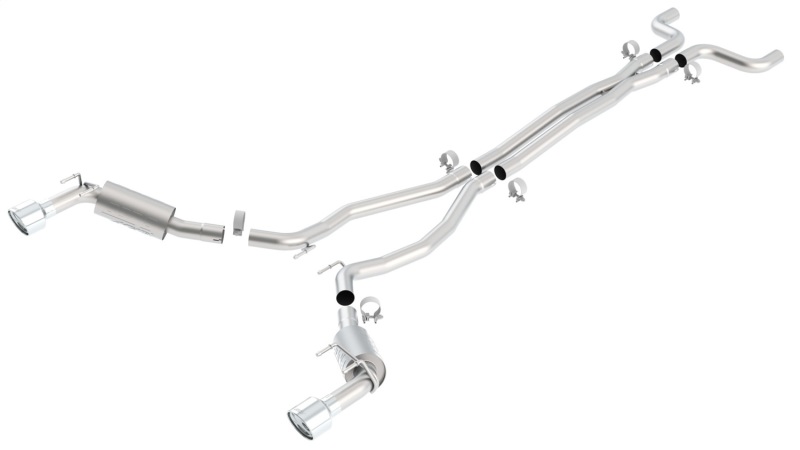 Borla 10-13 Chevy Camaro SS 6.2L 8cyl Aggressive Catback Exhaust thumbnail 4