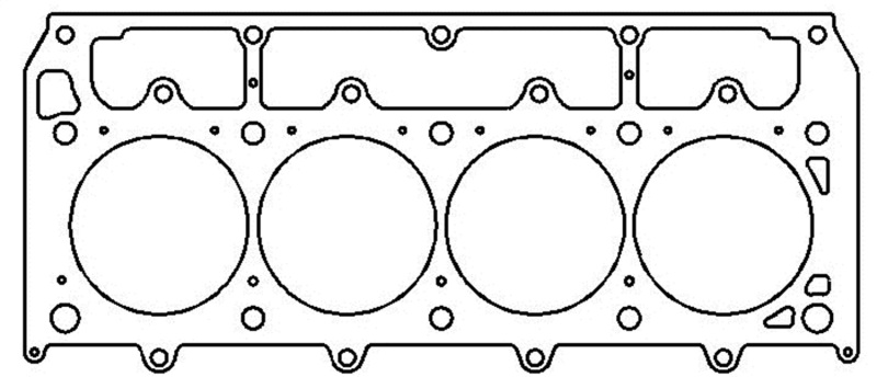 Cometic GM LSX LHS 4.15in Bore .040 inch MLX 4 Layer Head Gasket thumbnail 7