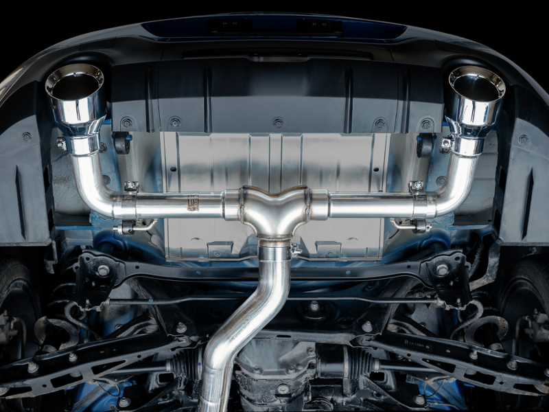 AWE Tuning Subaru BRZ/ Toyota GR86/ Toyota 86 Track Edition Cat-Back Exhaust- Chrome Silver Tips thumbnail 9
