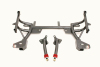 BMR 93-02 F-Body K-Member w/ Turbo SBC/BBC Motor Mounts and Pinto Mounts - Black Hammertone thumbnail 3