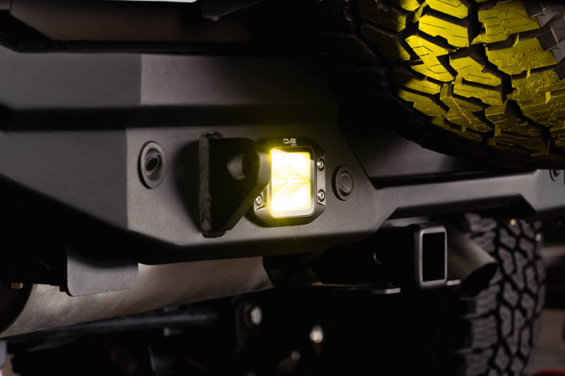 DV8 Offroad 3-Inch Elite Series LED Amber Flush Mount Pod Light thumbnail 7