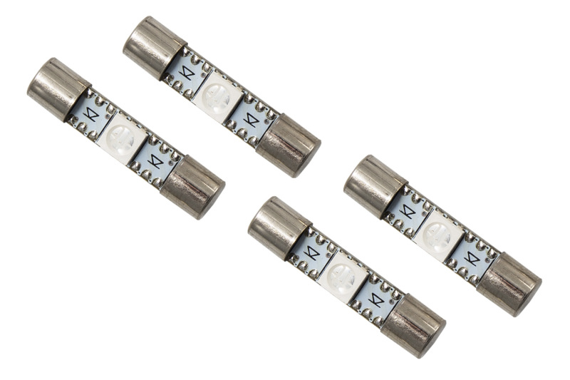 Diode Dynamics 28mm SMF1 LED Bulb - Blue Set of 4 thumbnail 2