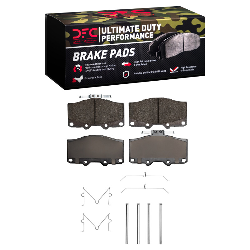 DFC Ultimate Duty Performance Brake Pads and Hardware Kit