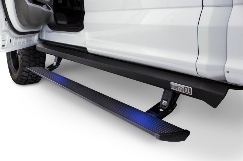 AMP Research 2015-2018 Ford F-150 SuperCrew PowerStep XL - Black thumbnail 2