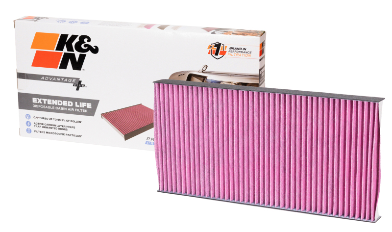 K&N Disposable Cabin Air Filter Advantage Plus 21-26 Audi Q4 E-Tron thumbnail 3