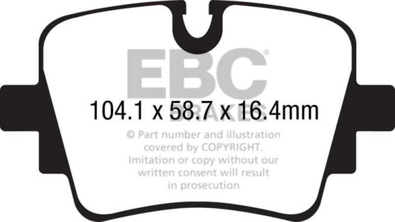 EBC S12 Brake Pad and Rotor Kit (1x ebcDP32190C, 1x ebcRK2097) thumbnail 8