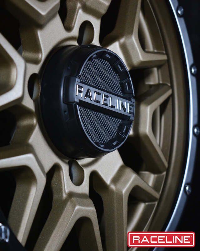 Raceline A94BZ Krank 14x7in / 4x110 BP / 10mm Offset / 83.8mm Bore - Bronze & Black Lip Wheel thumbnail 6