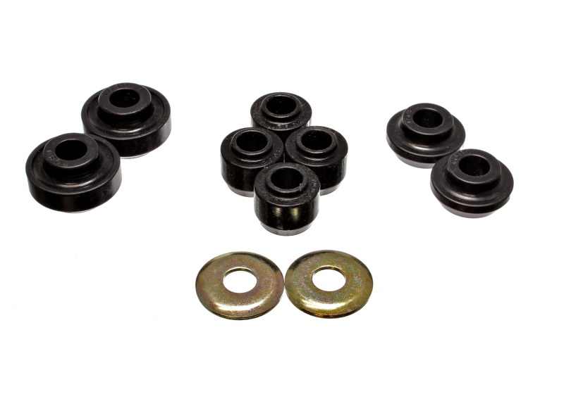 Energy Suspension 86-95 Ford Taurus Black Front Strut Rod Bushing Set thumbnail 4