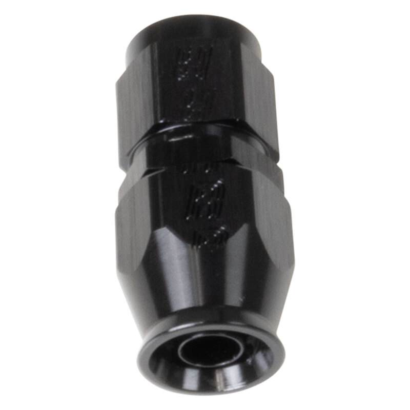 black Straight -6 Pro PTFE hose end