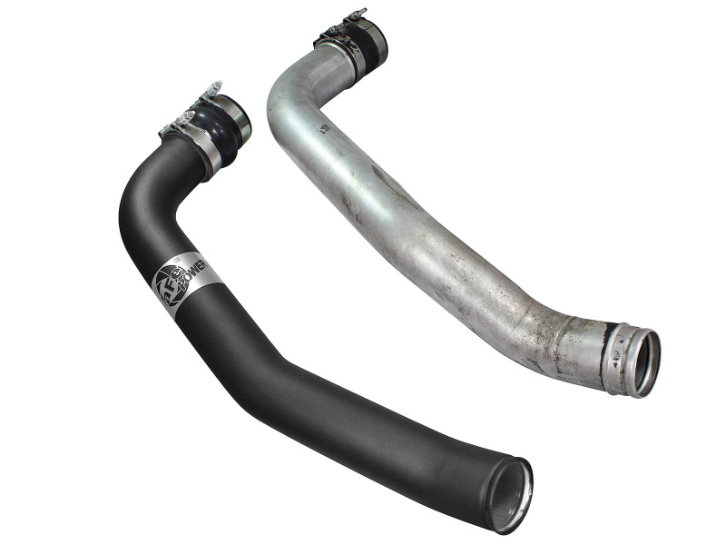 BladeRunner 3 IN Aluminum Cold Charge Pipe Black