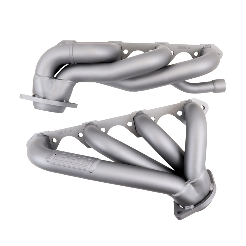 BBK 87-95 Ford F150 Truck 5.8 351 Shorty Unequal Length Exhaust Headers - 1-5/8 Titanium Ceramic thumbnail 9