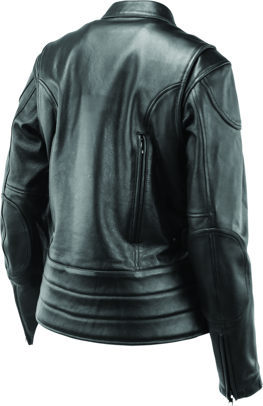 Kuryakyn Leather By River Road Race Leather Jacket Black Womens - Small thumbnail 7