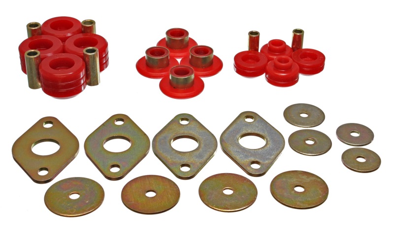 Energy Suspension Cab Mount Bushing - Red thumbnail 5
