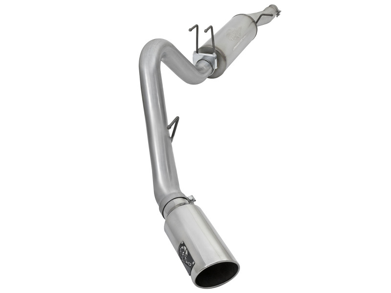 aFe MACH Force XP 2017 Ford SuperDuty F-250/F-350 V8 6.2L CC/LB Cat-Back SS 4in. Exhaust System thumbnail 2