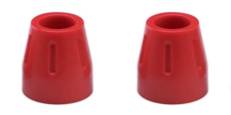 Energy Suspension Universal Red 1-1/2in OD x 11/16in McPherson ID Strut Bump Stop Set thumbnail 2