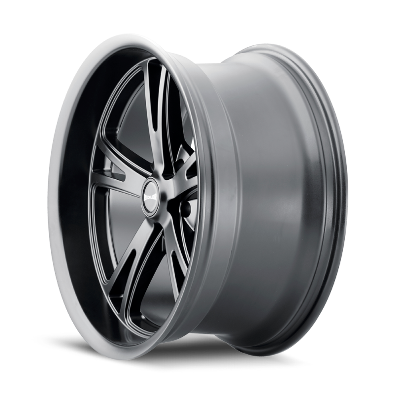 Ridler 606 20x9 / 5x115 BP / 18mm Offset / 72.62mm Hub Matte Black Wheel