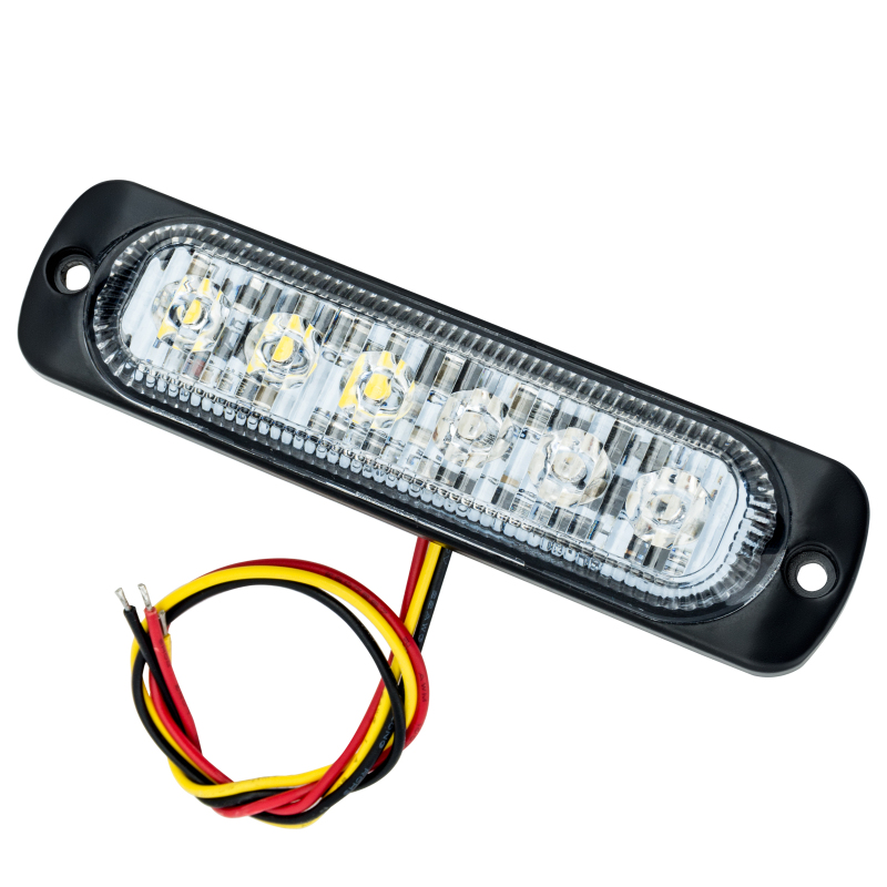 Oracle 6 LED Slim Strobe - Amber thumbnail 4
