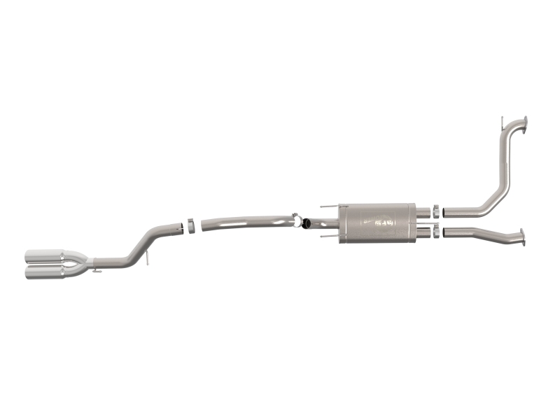 aFe Vulcan Series 3in Stnless Steel Cat-Back Exhaust w/Polished Tip Nissan Armada 25-26 V6-3.5L(tt) thumbnail 6
