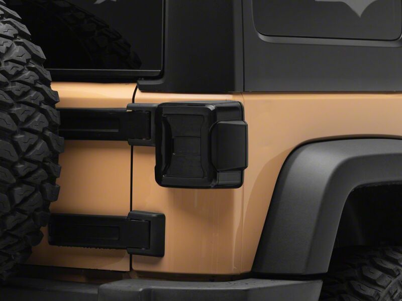 Raxiom 07-18 Jeep Wrangler JK Axial Series JL Style LED Tail Lights- Black Housing- Smoked Lens thumbnail 5