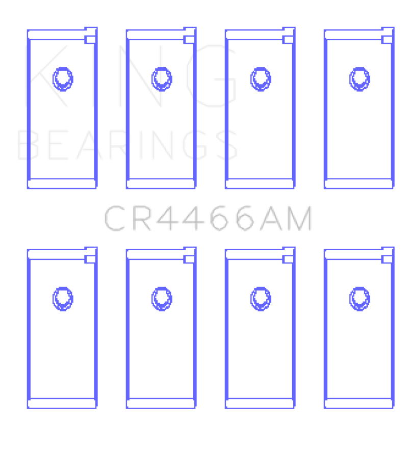 King Engine Bearings Mitsubishi 4G52 Connecting Rod Bearing Set thumbnail 2