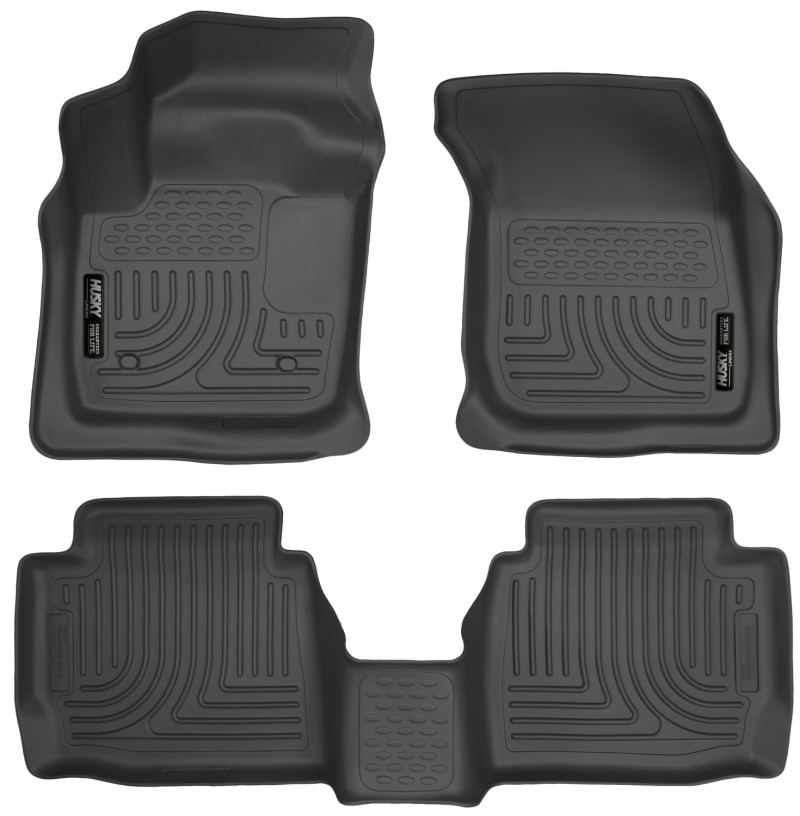 Husky Liners 13-16 Ford Fusion WeatherBeater Combo Black Floor Liners thumbnail 3