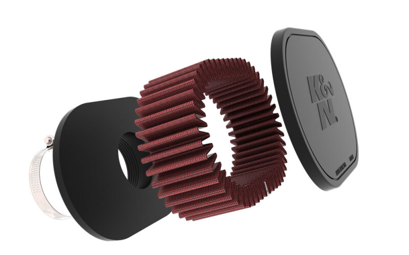 K&N Engineering Universal Clamp-On Air Filter thumbnail 4