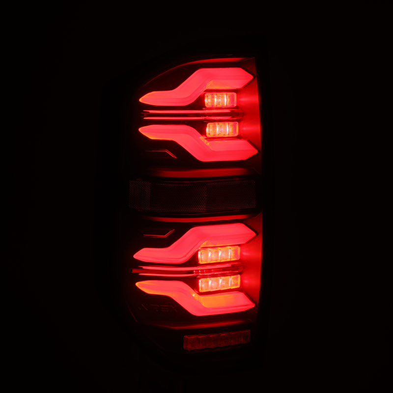 AlphaRex 14-21 Toyota Tundra LUXX LED Taillights Alpha Blk w/Activ Light/Seq Signal thumbnail 5