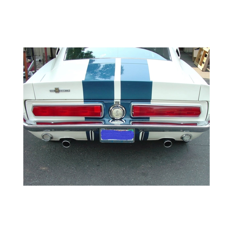Flowmaster 67-70 Mustang American Thunder THRU VALANCE SS Crossmember-Back Exhaust System