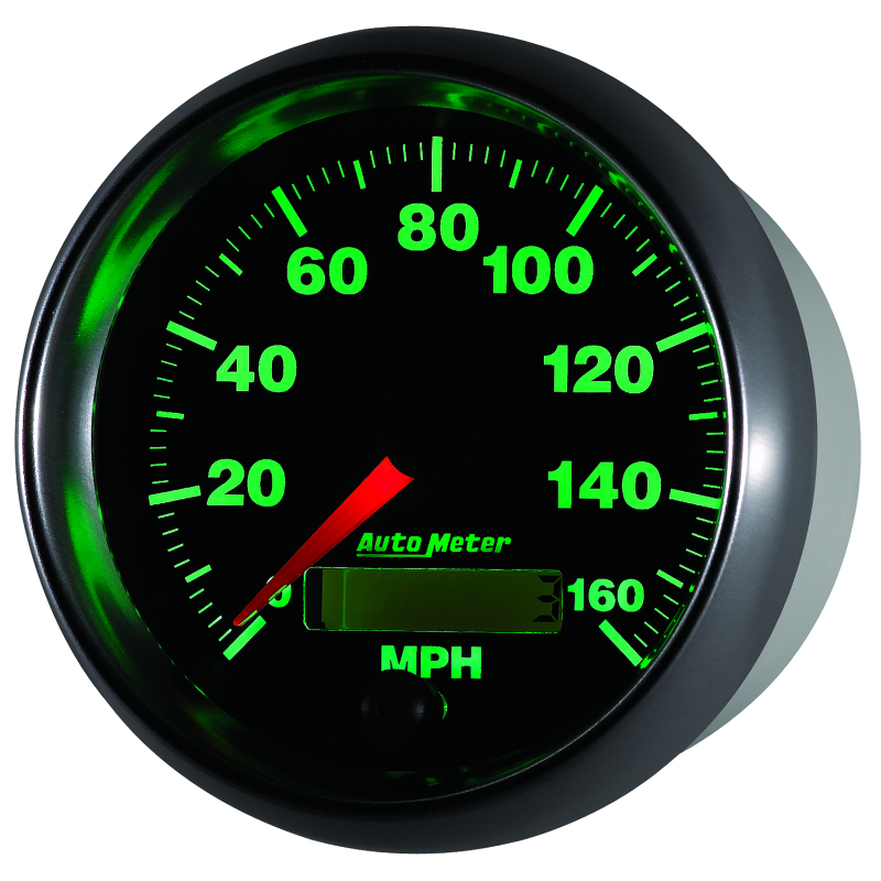 Autometer GS 3-3/8 inch 160 MPH In Dash Speedometer Gauge