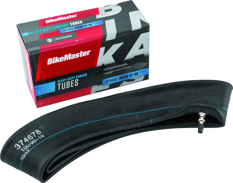 BikeMaster Heavy-Duty Enduro Tire Tubes 374678 100/90-19 TR6 TUBE XHD BM thumbnail 3