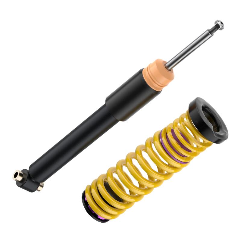 KW Variant 1 Coilover Kits 1022000J Kits, 1, 1.6 - 2.6 in. Lowered Front, 1.6 - 2.6 in. Lowered Rear, Natural/Purple Shocks, Yellow Springs, BMW, Kit thumbnail 9
