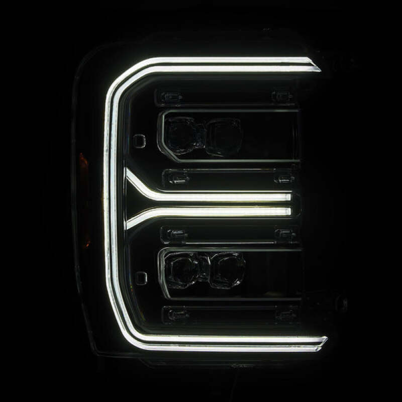 AlphaRex 23-26 Ford F-250 SD NOVA LED Proj Headlights Blk w/Activ Light/Seq Signal/Switchback thumbnail 6