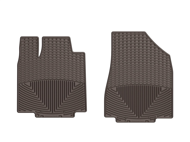WT Rubber Mats - Front - Cocoa
