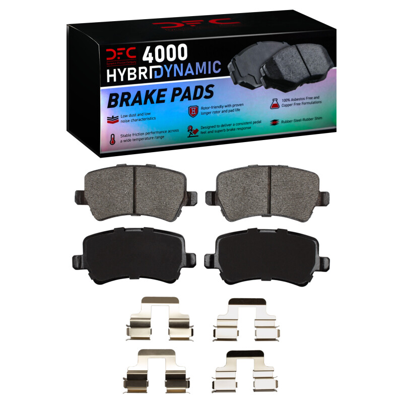 DFC HybriDynamic Brake Pads Hrdwr Kit