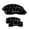 MGP 4 Caliper Covers Engraved Front & Rear Lincoln Black finish silver ch thumbnail 8