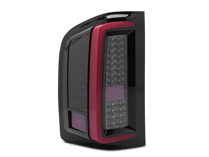 Raxiom 07-13 Chevrolet Silverado 1500 G2 LED Tail Lights- Black Housing- Smoked Lens thumbnail 3