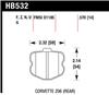 HAWK HPS Brake Pad Sets