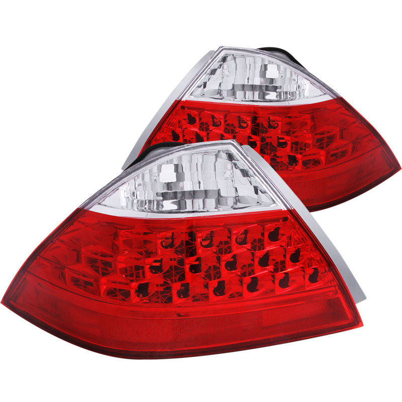 ANZO 2006-2007 Honda Accord Taillights Red/Clear thumbnail 3