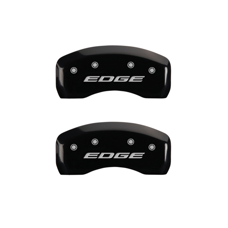 MGP 4 Caliper Covers Engraved Front & Rear EDGE/2015 Black finish silver ch thumbnail 9