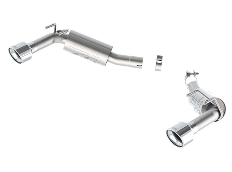Borla 14-15 Camaro SS 6.2L V8 RWD Single Split Rr Exit ATAK Exhaust (rear section only)