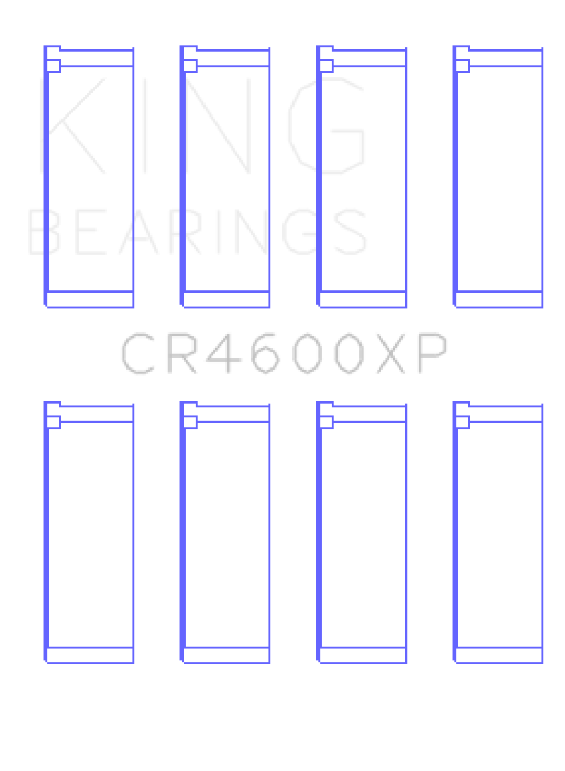 King Engine Bearings Mini (BMW) W11B16 Connecting Rod Bearings - Set of 4 Pairs thumbnail 2