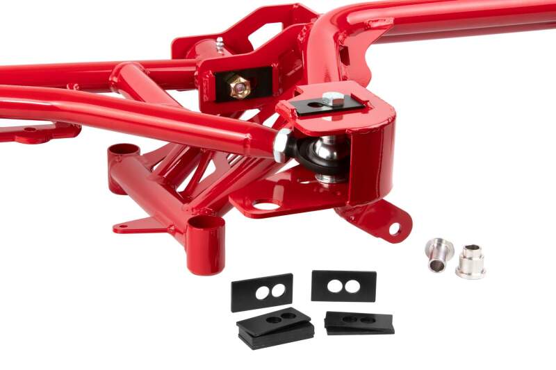 UMI Performance 98-02 GM F-Body K-Member LSX Rr Roll Center Increase- Red thumbnail 7