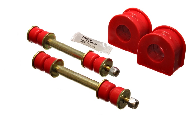 Energy Suspension 97-01 Ford Expedition 2WD / 97-01 Navigator Red 32mm Front Sway Bar Bushing Set thumbnail 4