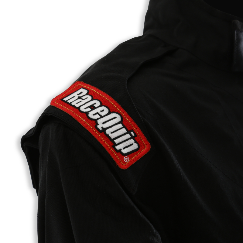 RaceQuip Black Chevron-1 Suit - SFI-1 2XL thumbnail 6