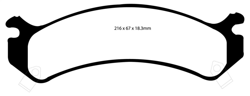 EBC S9 Brake Pad and Rotor Kit (1x ebcUSR7094, 1x ebcDP41305R) thumbnail 5