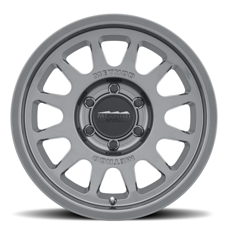 METHOD WHEELS MR703 18X9 6x139.7 40MM BEAD GLOSS TITANIUM WHEEL