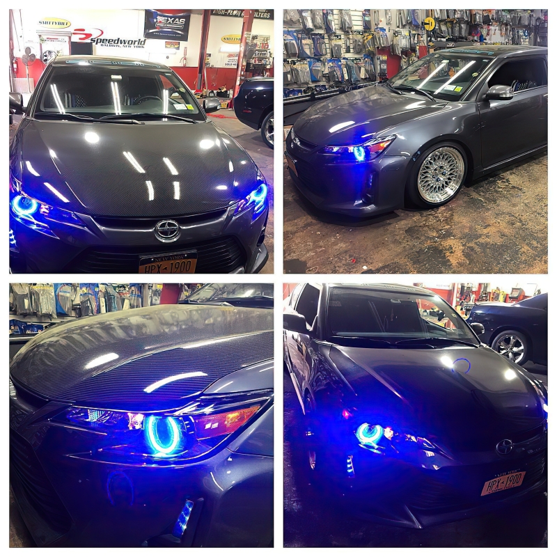 Oracle Scion tC 14-16 Halo Kit - ColorSHIFT w/ 2.0 Controller