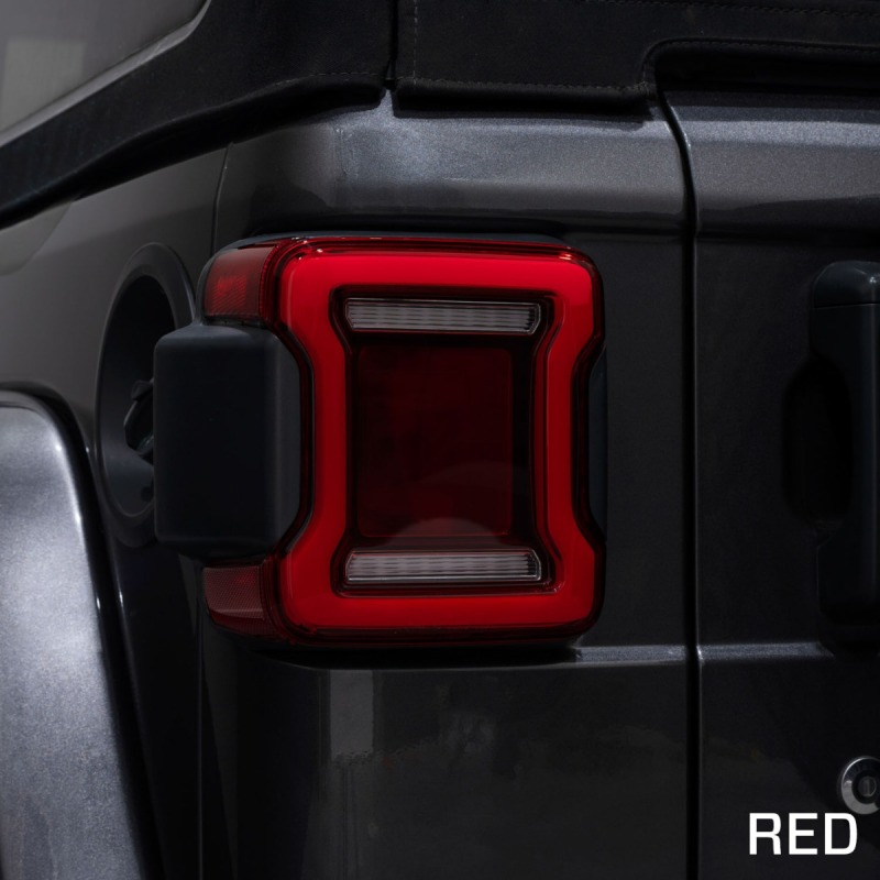 Form Lighting 2018-2023 Jeep Wrangler LED Tail Lights Smoke (Pair)