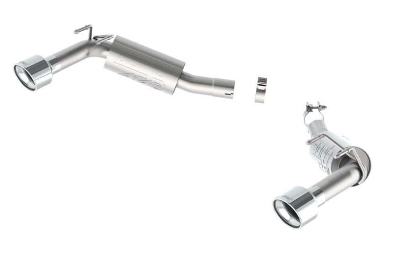 Borla 14-15 Camaro SS 6.2L V8 RWD Single Split Rr Exit ATAK Exhaust (rear section only) thumbnail 4