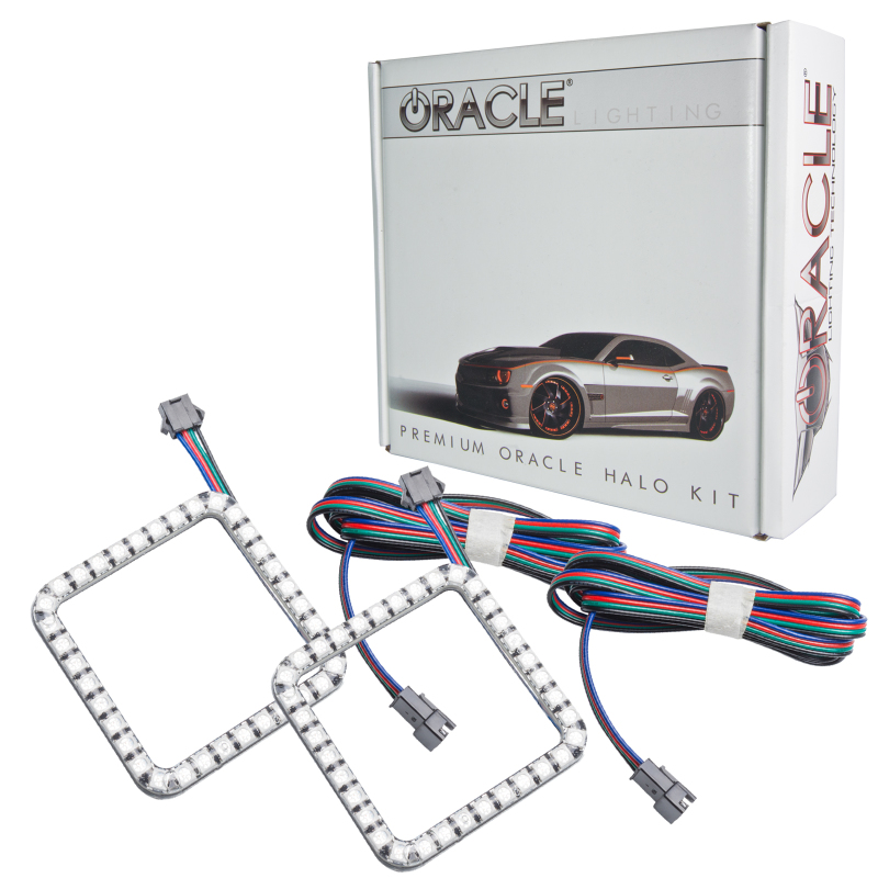 Oracle Ford Ranger 06-07 LED Fog Halo Kit - ColorSHIFT thumbnail 4
